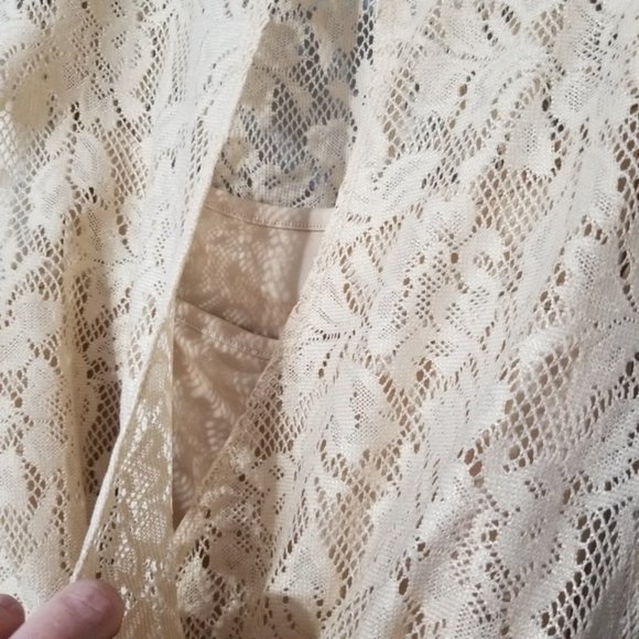 SPEECHLESS Junior Cream Lace NWOT Sheath Dress - Picture 5 of 6